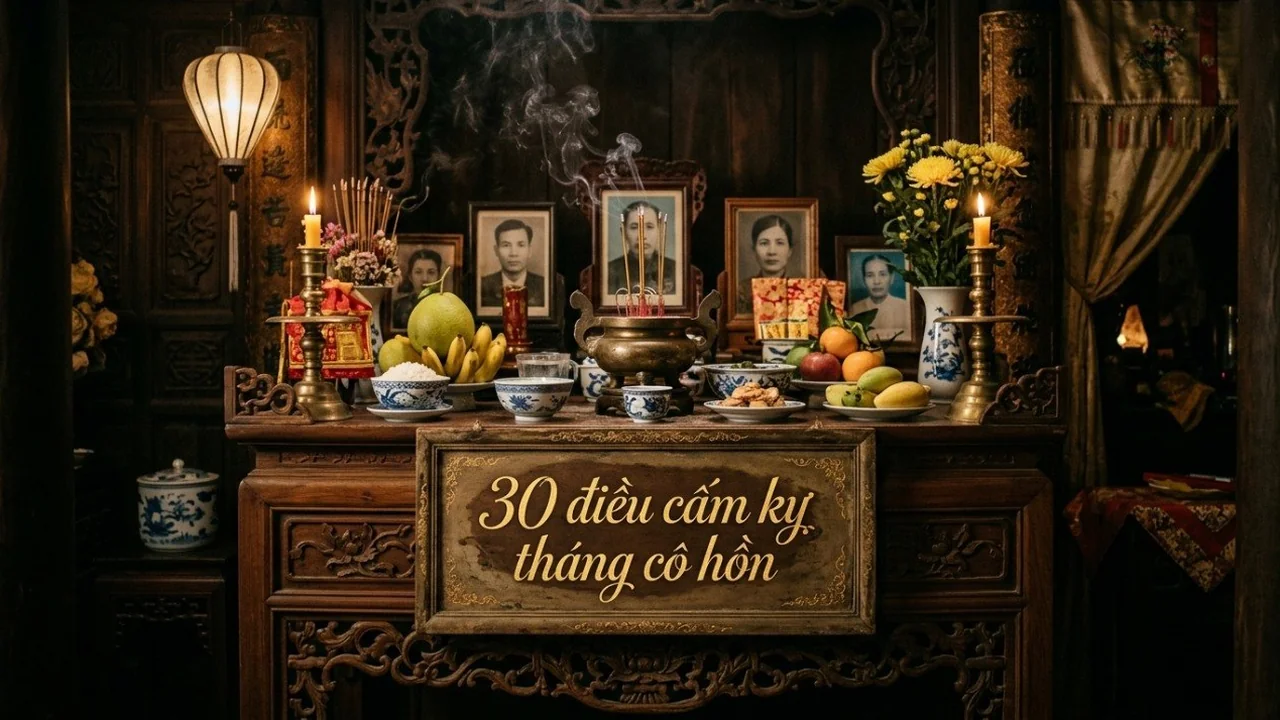 30 điều cấm kỵ trong tháng cô hồn cần biết để tránh xui xẻo