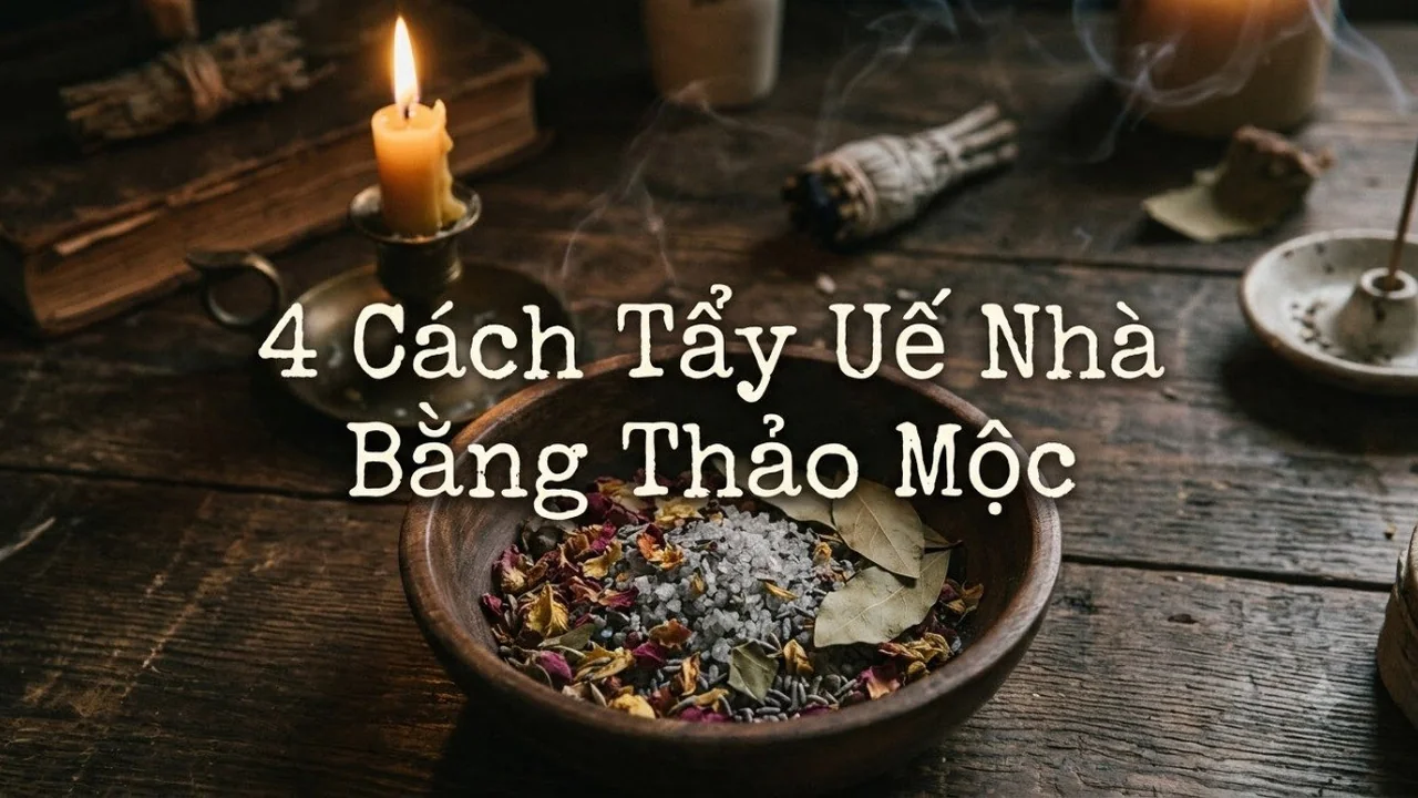 4 Cách Tẩy Uế Nhà Cửa Bằng Thảo Mộc Tự Nhiên Giúp Đẩy Lùi Khí Xấu