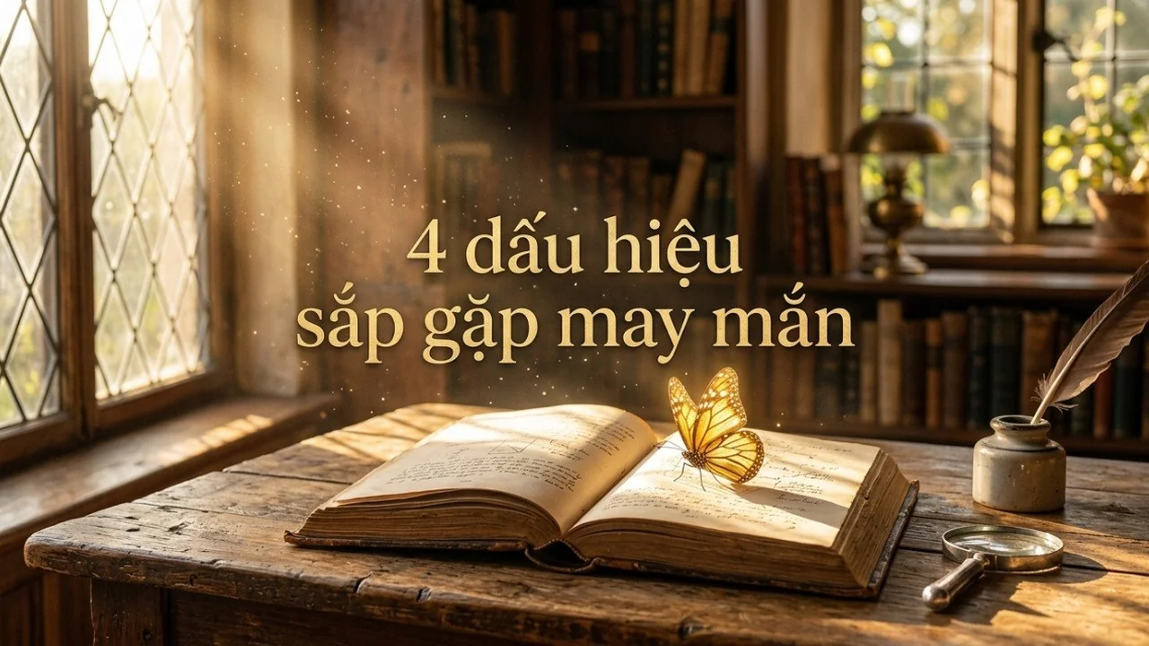 4 dấu hiệu báo trước bạn sắp gặp may mắn lớn