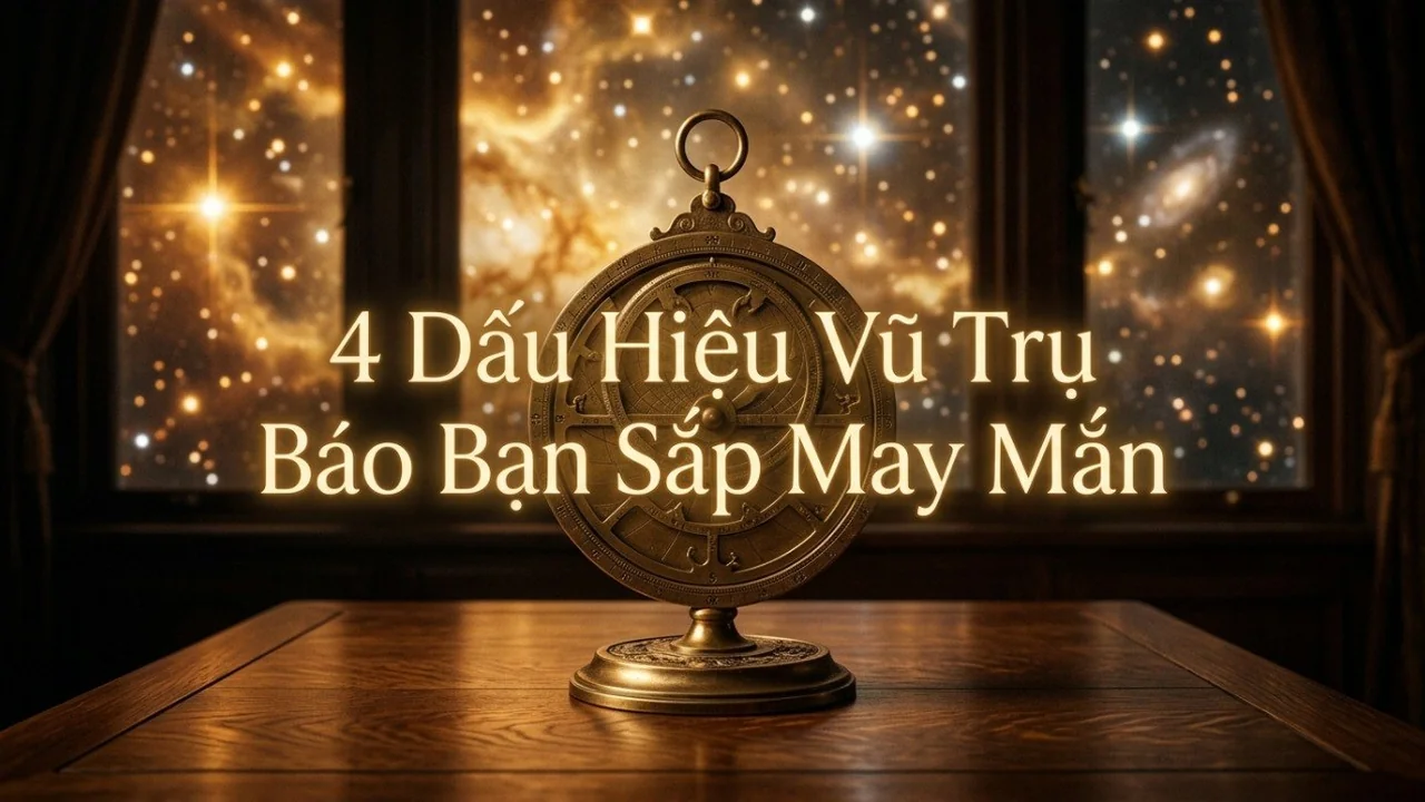 4 Dấu hiệu Vũ trụ đang gửi thông điệp bạn sắp gặp may mắn lớn.