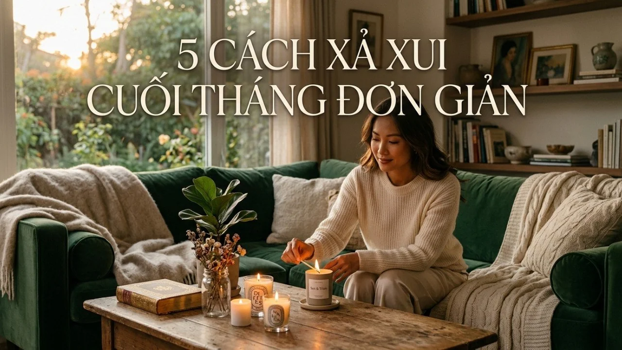 5 cách xả xui cuối tháng cực đơn giản giúp tháng mới hanh thông