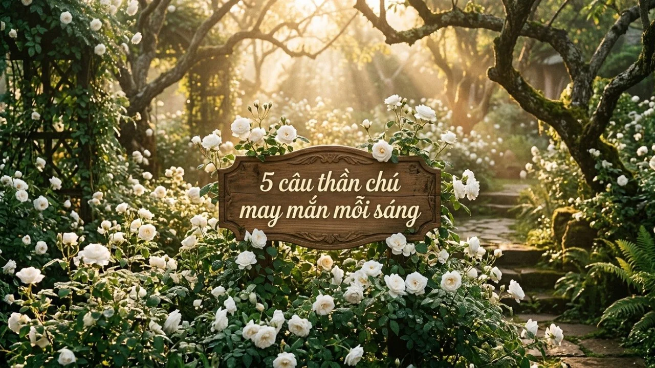 5 Câu thần chú (Affirmations) mỗi sáng giúp bạn "kéo" may mắn về phía mình.