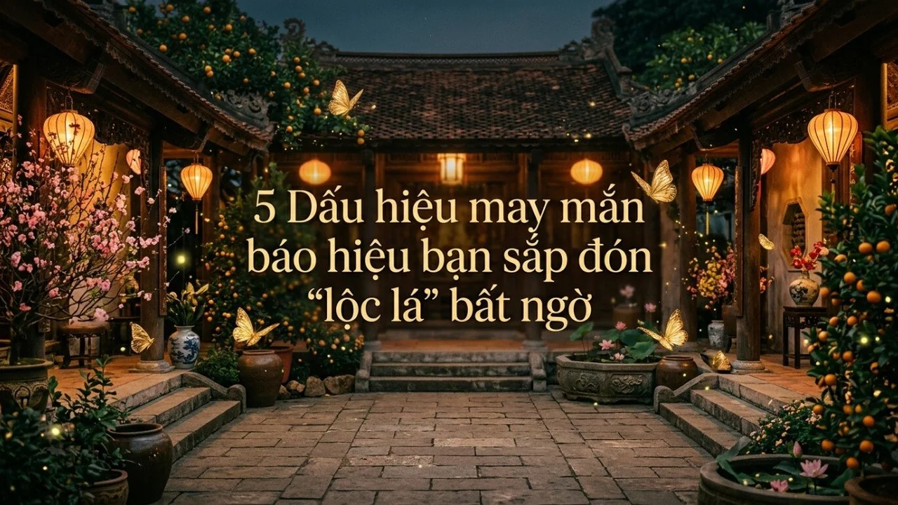 5 Dấu hiệu may mắn báo hiệu bạn sắp đón "lộc lá" bất ngờ