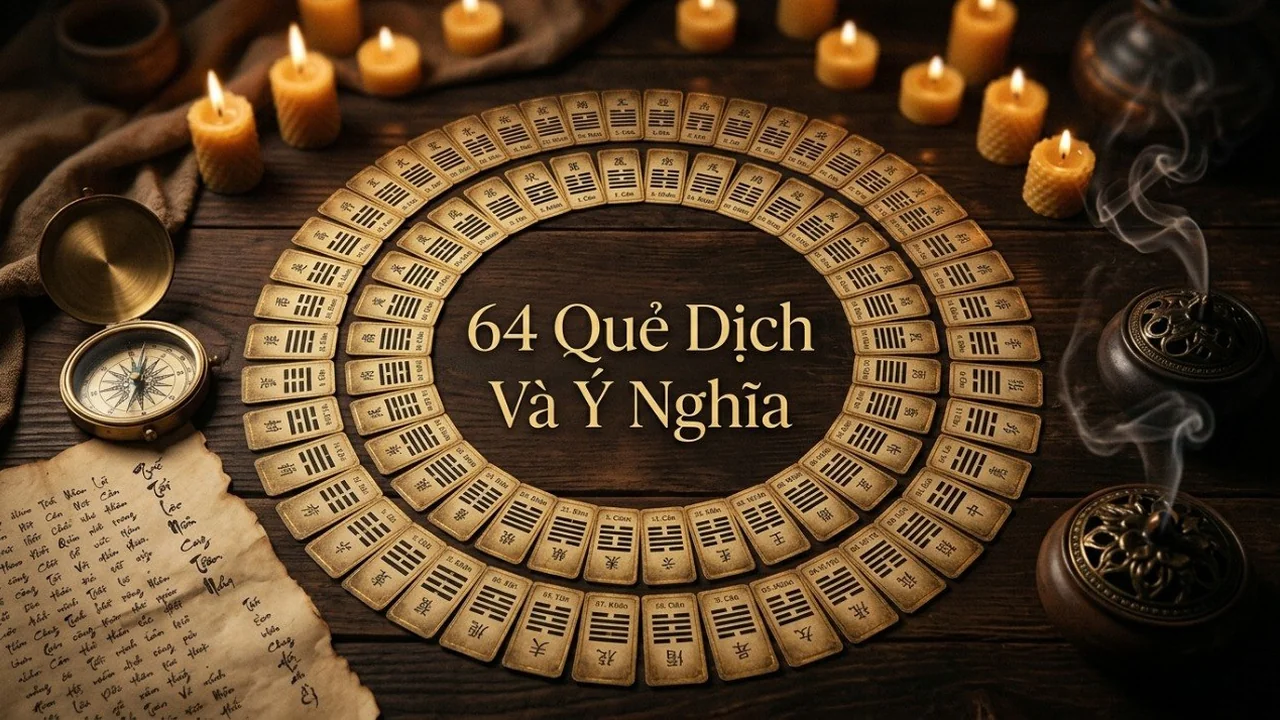 64 quẻ Dịch và ý nghĩa: Cách hiểu đơn giản, dễ tra cứu