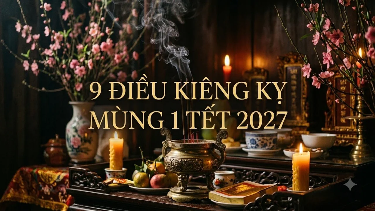 9 Điều Kiêng Kỵ Ngày Mùng 1 Tết 2027 Bắt Buộc Phải Biết Để Tránh Xui Xẻo