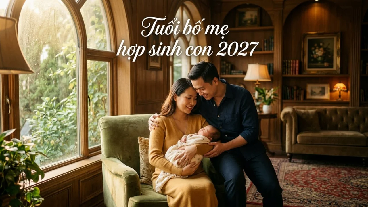 Bố mẹ tuổi nào nên sinh con năm 2027 tốt nhất