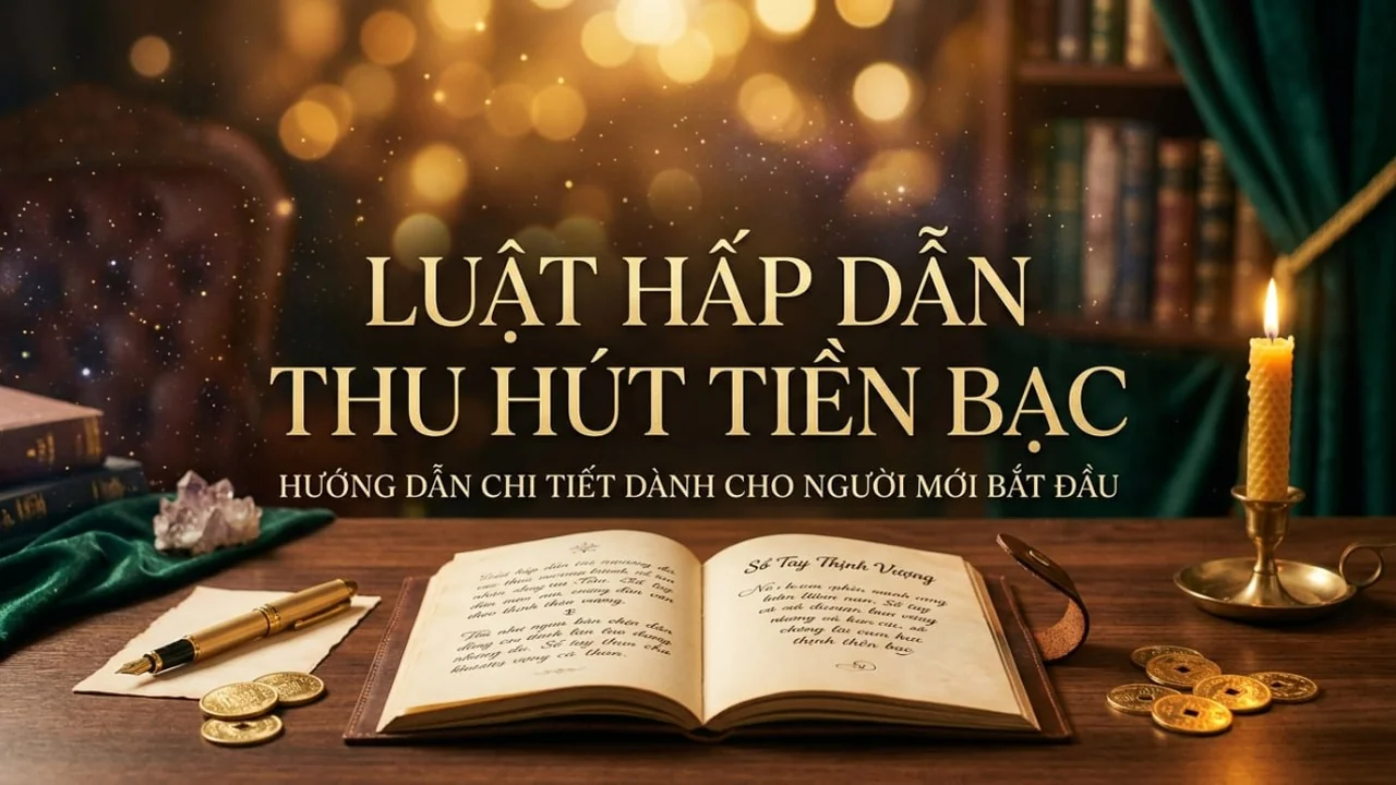 Cách áp dụng Luật Hấp Dẫn để thu hút tiền bạc cho người mới bắt đầu