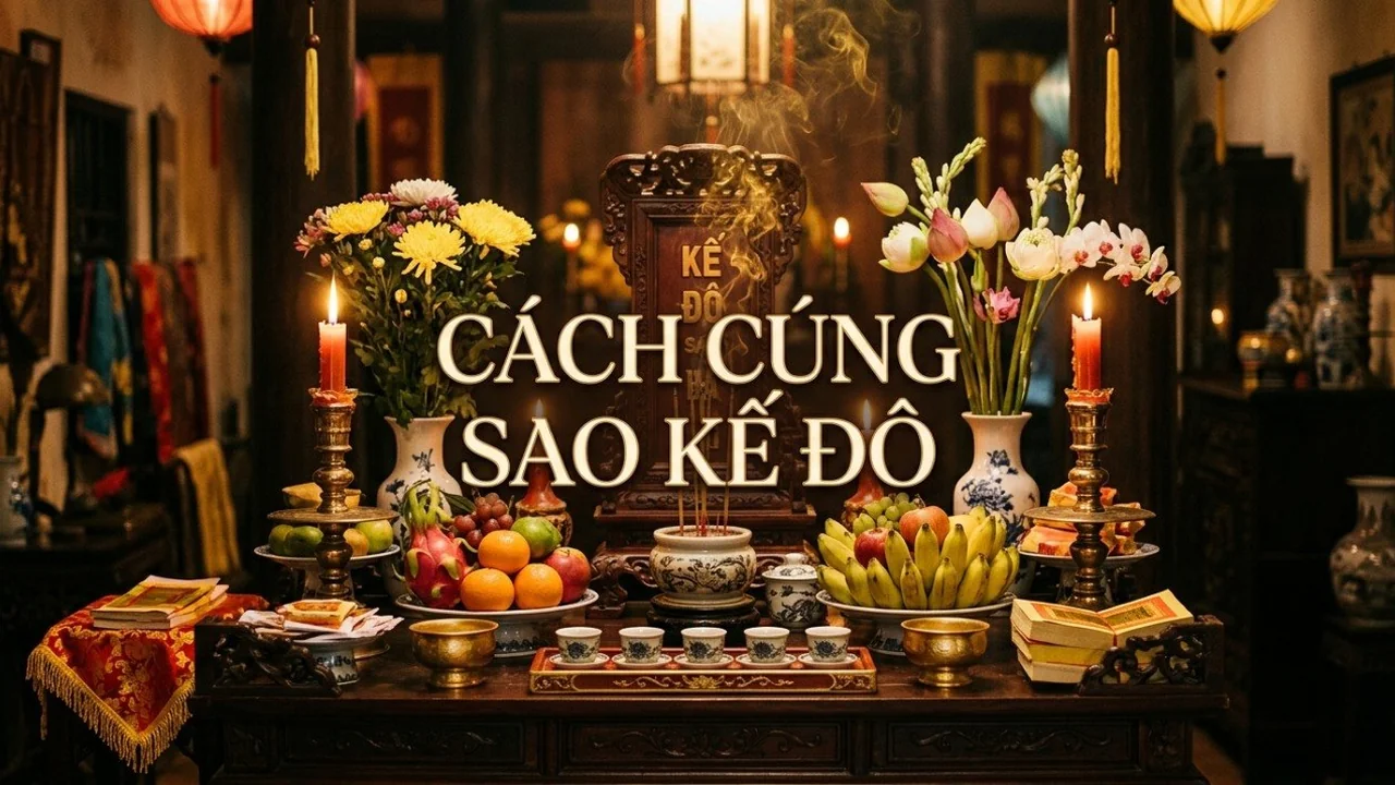 Cách cúng sao Kế Đô đúng lễ, dễ hiểu cho người mới