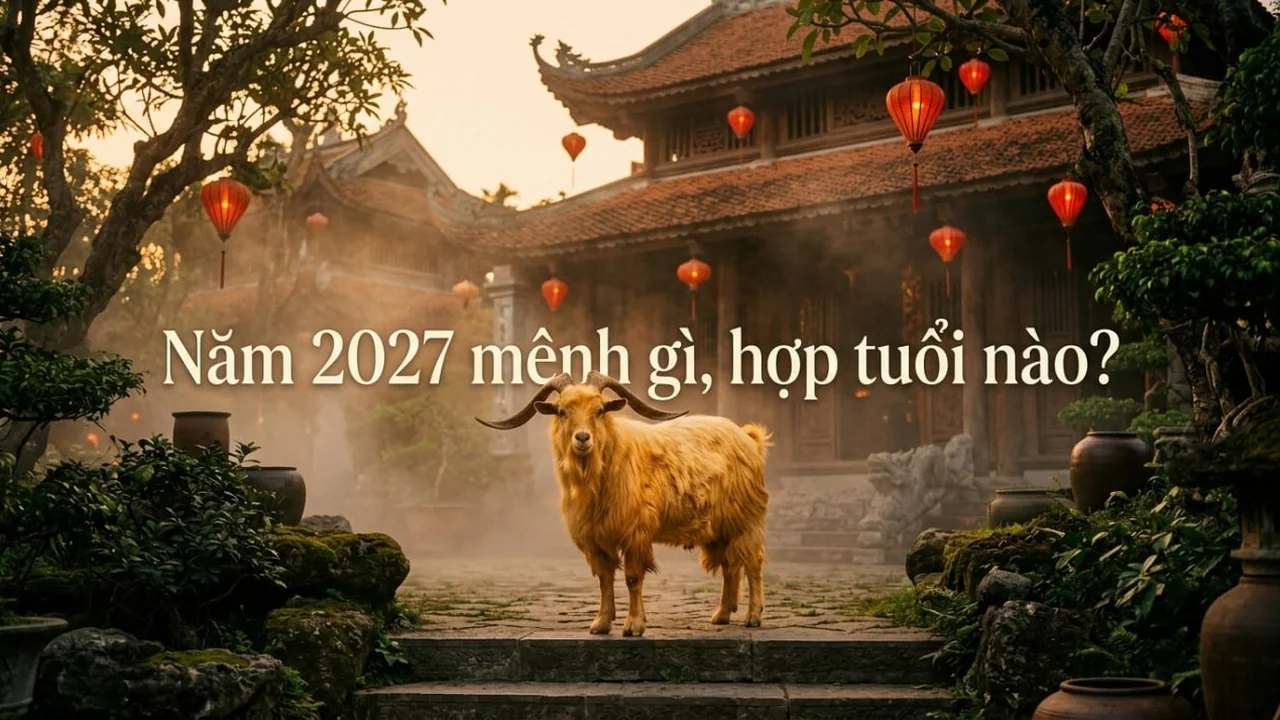 Năm 2027 là năm con gì, mệnh gì và hợp tuổi nào?