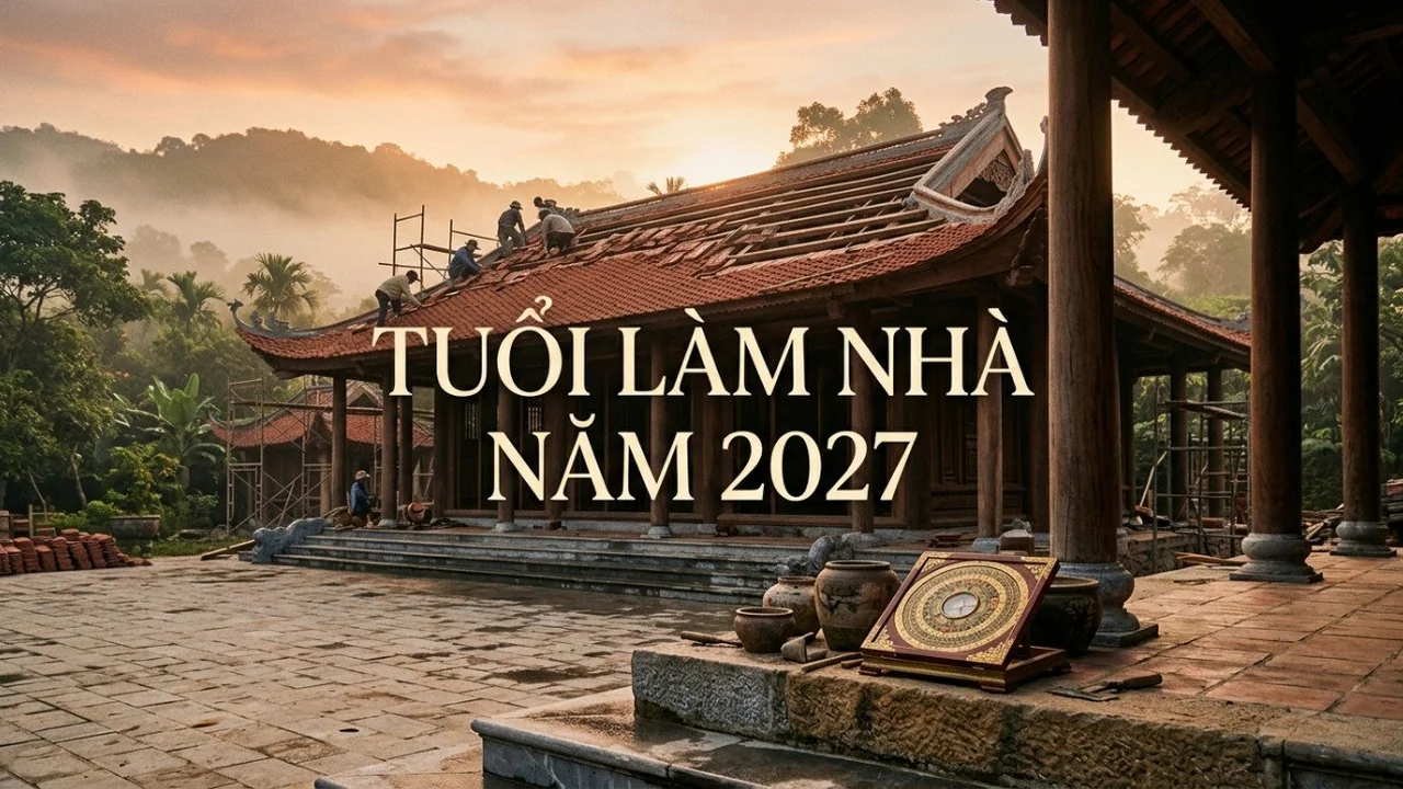 Năm 2027 tuổi nào làm nhà được? Mượn tuổi làm nhà cần chú ý gì?