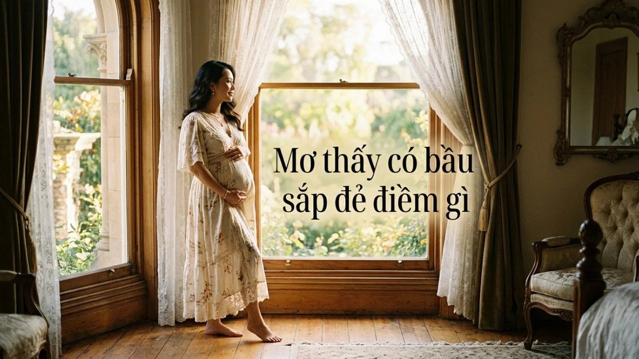 Nằm mơ thấy mình có bầu sắp đẻ là điềm gì?