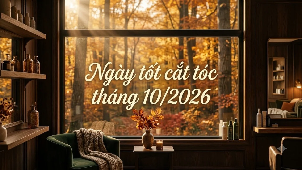 Ngày tốt cắt tóc tháng 10 năm 2026