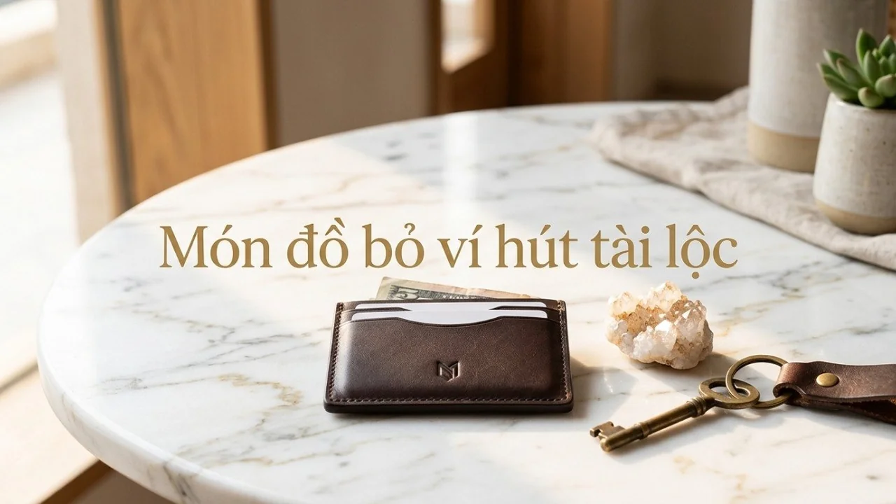 Những món đồ nên bỏ vào ví tiền để “hút” tài lộc