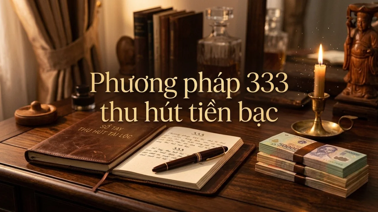 Phương pháp 333 trong Luật Hấp Dẫn: Cách viết câu khẳng định thu hút tiền bạc