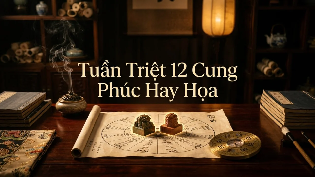 Sao Tuần, Sao Triệt đóng ở 12 cung là Phúc hay Họa? Cách hóa giải Tuần Triệt đồng cung