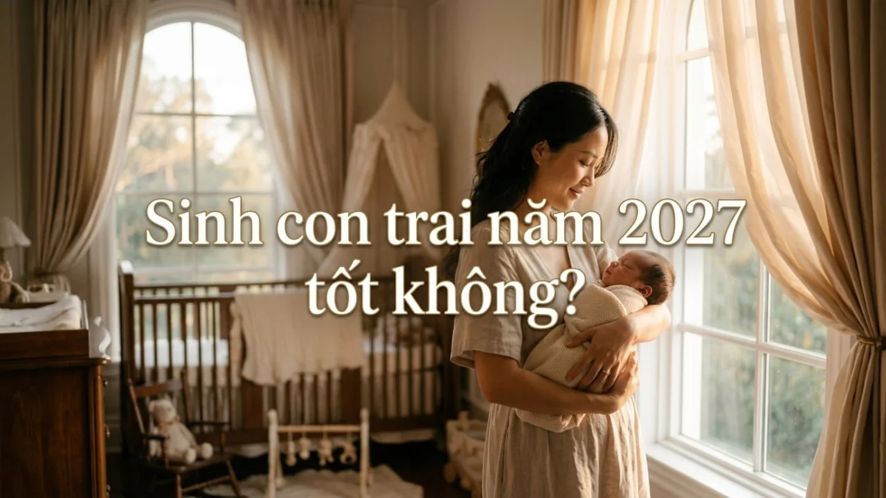 Sinh con trai năm 2027 có tốt không: Tử vi tuổi Đinh Mùi