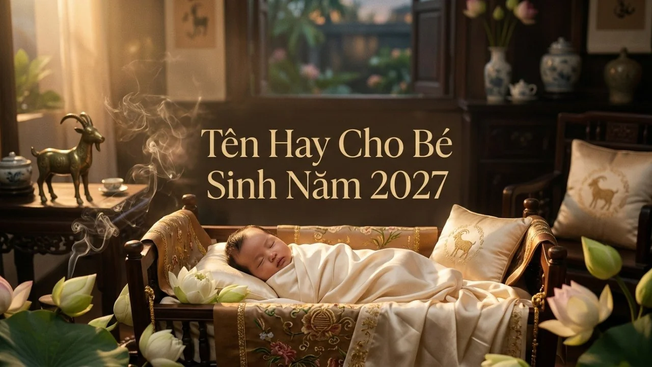 Tên hay cho bé gái/bé trai sinh năm 2027 mang lại bình an