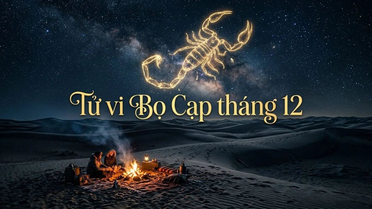 Tử vi cung Bọ Cạp tháng 12: Cơ hội và lưu ý